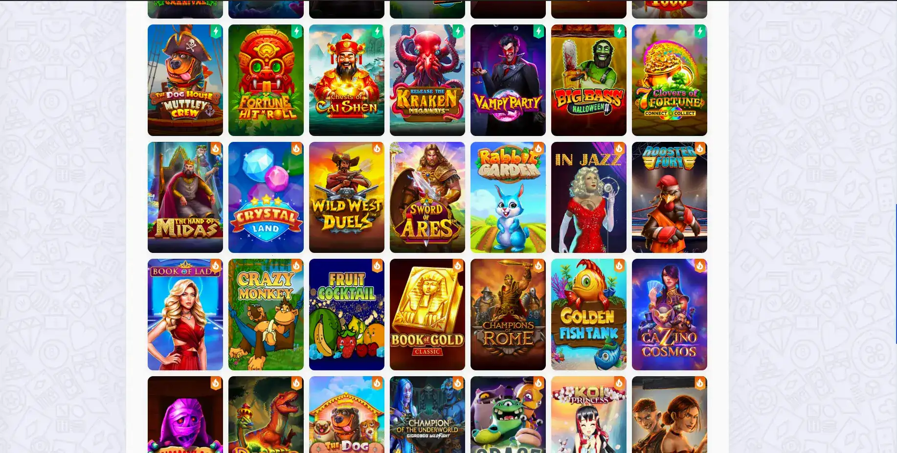 График отдачи игровых автоматов в казино